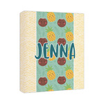 Pineapples and Coconuts Canvas Print (Personalized)