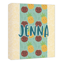 Pineapples and Coconuts Canvas Print - 20x24 (Personalized)