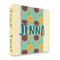 Pineapples and Coconuts 3 Ring Binders - Full Wrap - 2" - FRONT