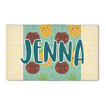 Pineapples and Coconuts 3' x 5' Patio Rug (Personalized)