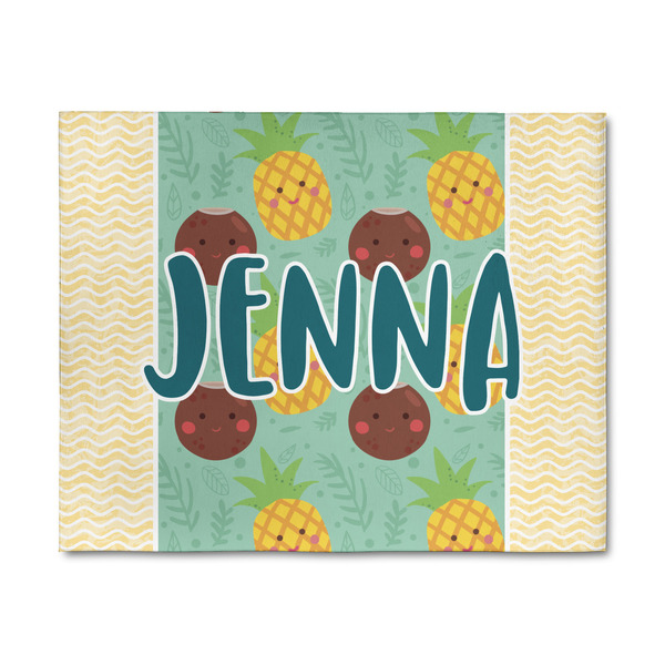 Custom Pineapples and Coconuts 8' x 10' Patio Rug (Personalized)