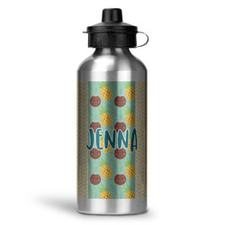 Pineapples and Coconuts Water Bottles - 20 oz - Aluminum (Personalized)