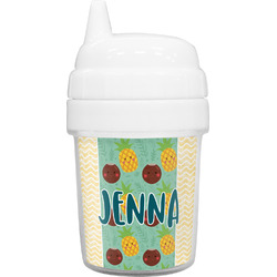 Pineapples and Coconuts Baby Sippy Cup (Personalized)