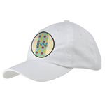 Pineapples and Coconuts Baseball Cap - White (Personalized)