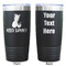 Pineapples and Coconuts Black Polar Camel Tumbler - 20oz - Double Sided  - Approval