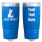 Pineapples and Coconuts Blue Polar Camel Tumbler - 20oz - Double Sided - Approval