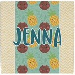 Pineapples and Coconuts Ceramic Tile Hot Pad (Personalized)