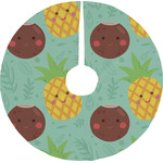 Pineapples and Coconuts Tree Skirt