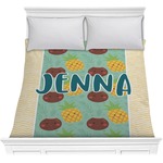 Pineapples and Coconuts Comforter - Full / Queen (Personalized)