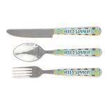 Pineapples and Coconuts Cutlery Set (Personalized)