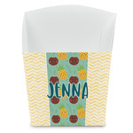 Pineapples and Coconuts French Fry Favor Boxes (Personalized)