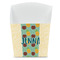 Pineapples and Coconuts French Fry Favor Box - Front View