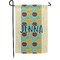 Pineapples and Coconuts Garden Flag & Garden Pole