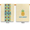 Pineapples and Coconuts House Flags - Double Sided - APPROVAL