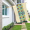 Pineapples and Coconuts House Flags - Single Sided - LIFESTYLE