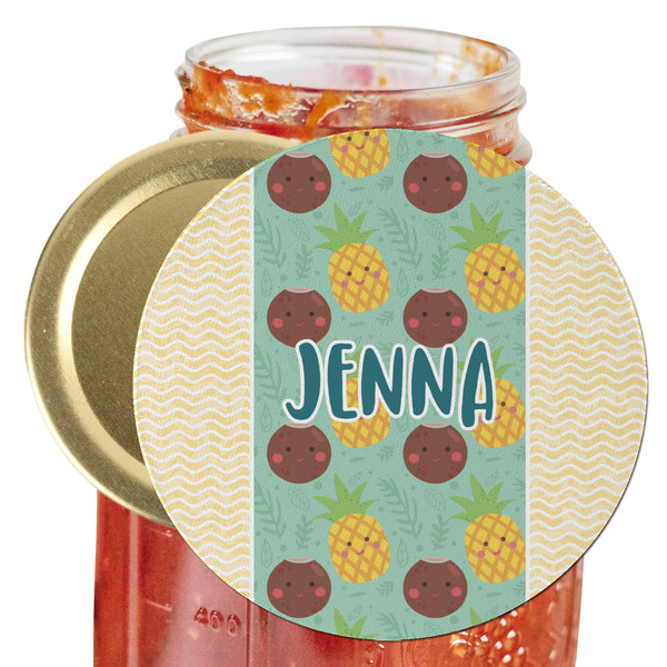 Custom Pineapples and Coconuts Jar Opener (Personalized)