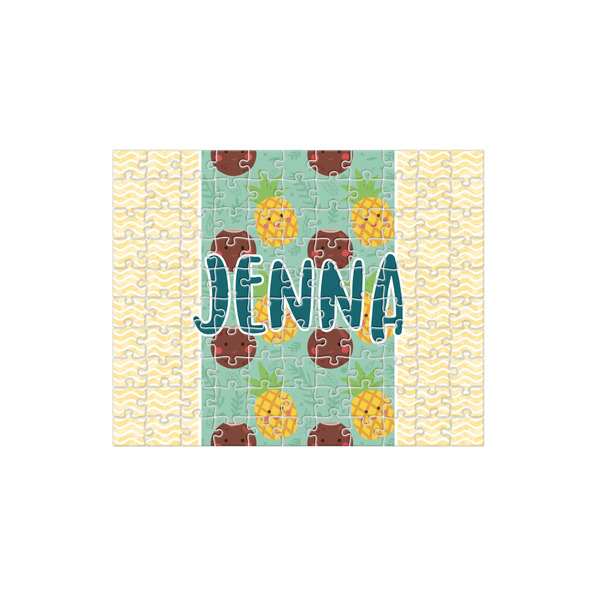 Custom Pineapples and Coconuts 110 pc Jigsaw Puzzle (Personalized)