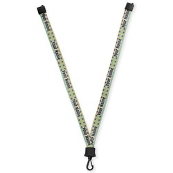 Pineapples and Coconuts Lanyard (Personalized)