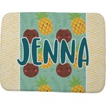 Pineapples and Coconuts Memory Foam Bath Mat - 48"x36" (Personalized)