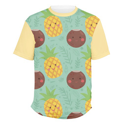 Pineapples and Coconuts Men's Crew T-Shirt - Medium