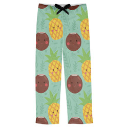 Pineapples and Coconuts Mens Pajama Pants - S