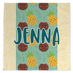 Pineapples and Coconuts Microfiber Dish Towel (Personalized)