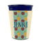 Pineapples and Coconuts Party Cup Sleeves - without bottom - FRONT (on cup)