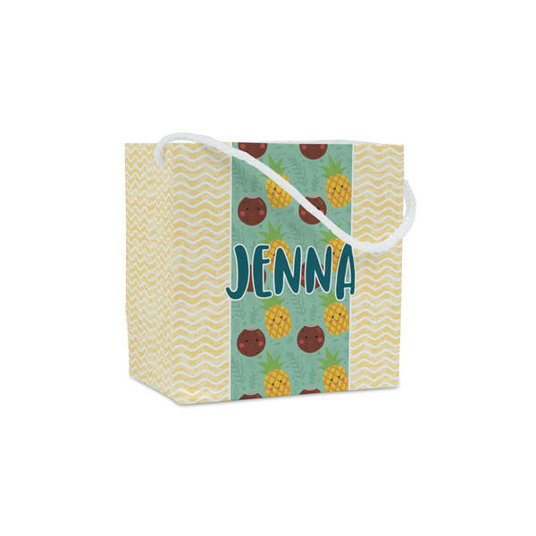 Custom Pineapples and Coconuts Party Favor Gift Bags - Matte (Personalized)