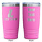 Pineapples and Coconuts Pink Polar Camel Tumbler - 20oz - Double Sided - Approval