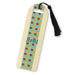 Pineapples and Coconuts Plastic Bookmark (Personalized)