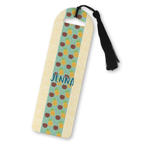 Custom Pineapples and Coconuts Plastic Bookmark (Personalized)