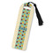 Pineapples and Coconuts Plastic Bookmarks - Front