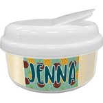 Pineapples and Coconuts Snack Container (Personalized)