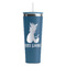 Pineapples and Coconuts Steel Blue RTIC Everyday Tumbler - 28 oz. - Front