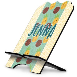 Pineapples and Coconuts Stylized Tablet Stand (Personalized)