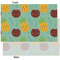 Pineapples and Coconuts Tissue Paper - Heavyweight - XL - Front & Back