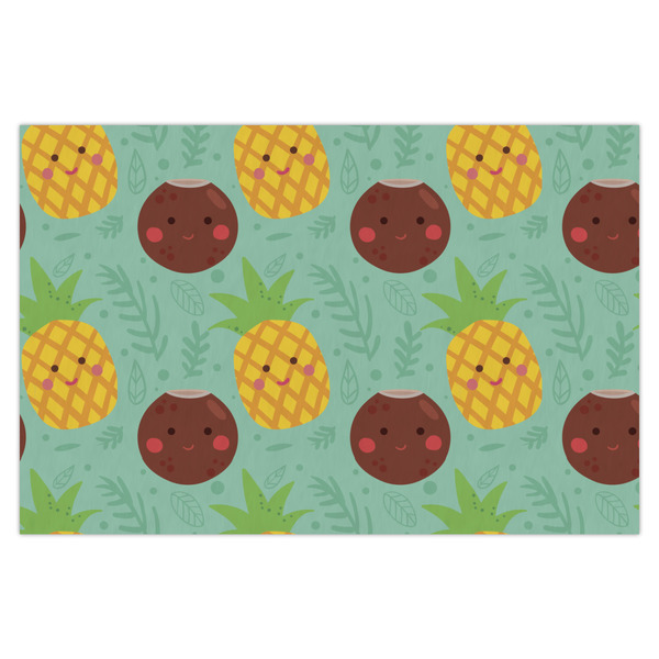 Custom Pineapples and Coconuts X-Large Tissue Papers Sheets - Heavyweight