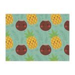 Pineapples and Coconuts Large Tissue Papers Sheets - Lightweight