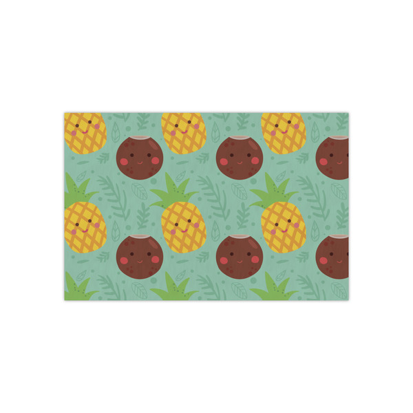 Custom Pineapples and Coconuts Small Tissue Papers Sheets - Lightweight