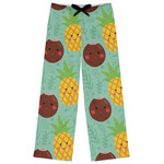 Pineapples and Coconuts Womens Pajama Pants