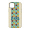 Pineapples and Coconuts iPhone 14 Pro Tough Case - Back