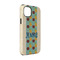 Pineapples and Coconuts iPhone 14 Tough Case - Angle