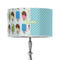 Popsicles and Polka Dots 12" Drum Lampshade - ON STAND (Poly Film)