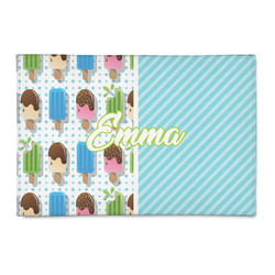 Popsicles and Polka Dots 2' x 3' Patio Rug (Personalized)