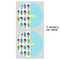 Popsicles and Polka Dots 5" Multipurpose Round Label - Sheet