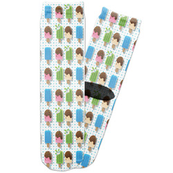 Popsicles and Polka Dots Adult Crew Socks