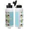 Popsicles and Polka Dots Aluminum Water Bottle - White APPROVAL