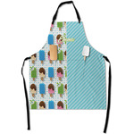 Popsicles and Polka Dots Apron With Pockets w/ Name or Text