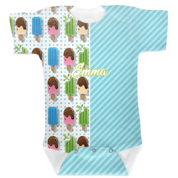 Popsicles and Polka Dots Baby Bodysuit 12-18 (Personalized)