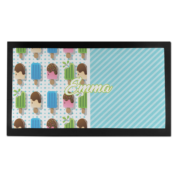 Custom Popsicles and Polka Dots Bar Mat - Small (Personalized)